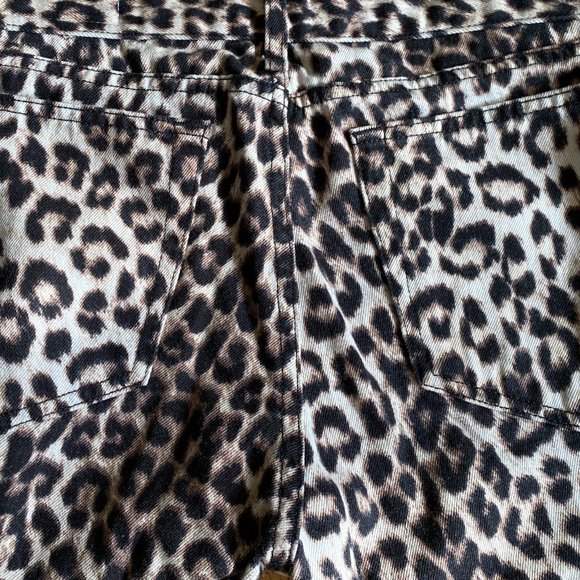 Rag & Bone leopard print boyfriend jeans - Picture 9 of 10